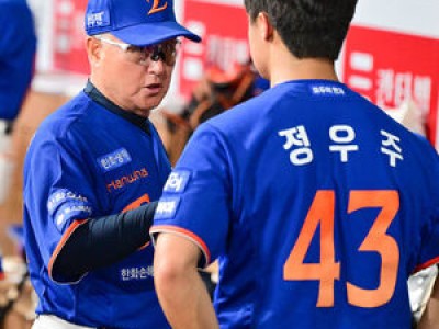 한화 5연승으로 LG 추격 끊어버려