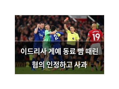 이드리사 게예 동료 뺨 때린 혐의 인정하고 사과