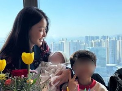 이시영 둘째 딸 얼굴 공개 너무 사랑해